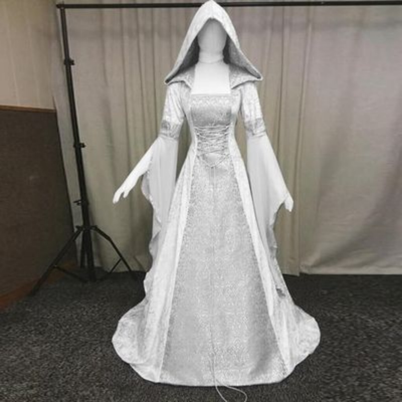 Women's Cosplay Costume Mediev - Wedding Dress ulasan dan harga