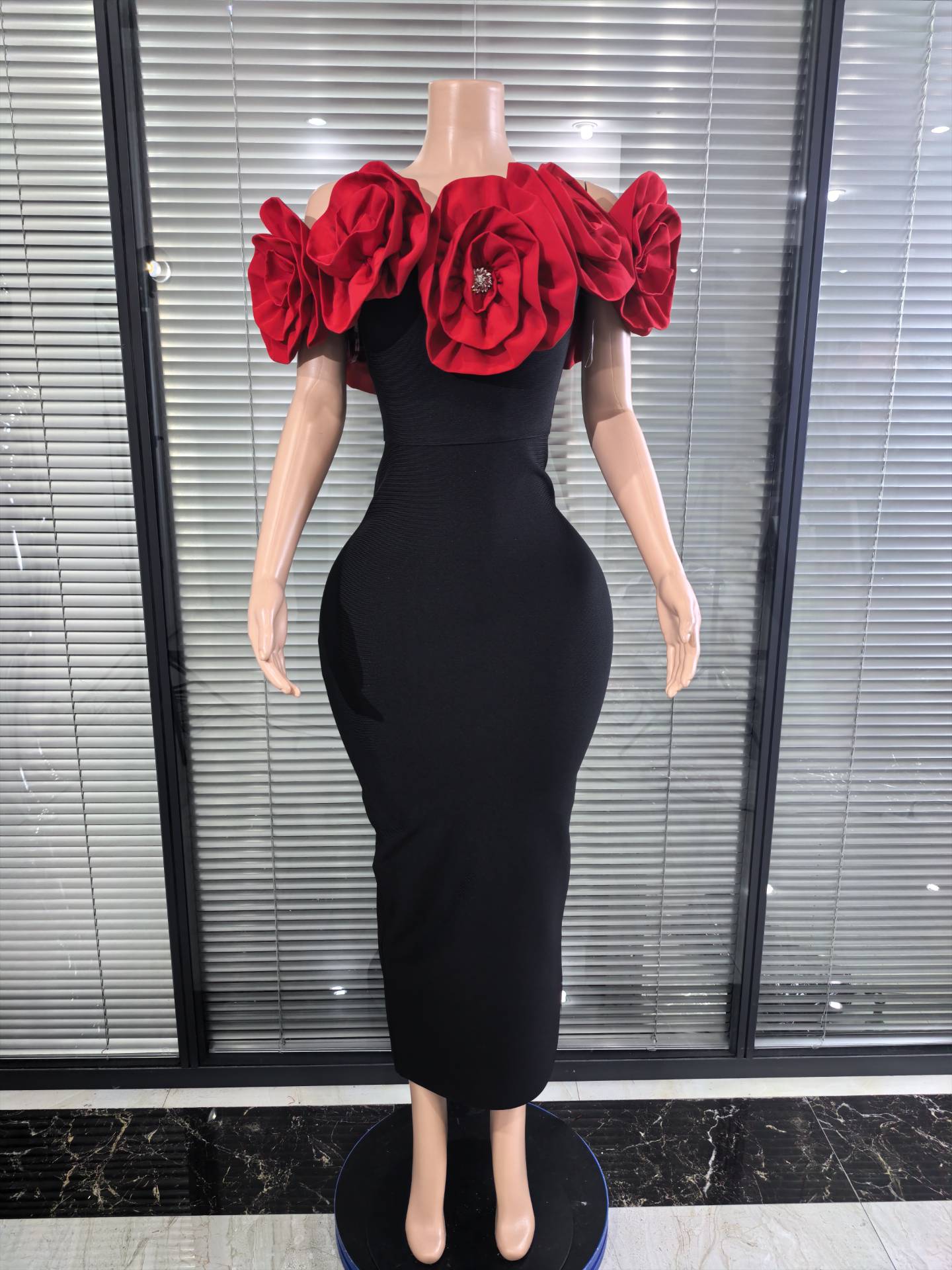 Red White Women Sexy Strapless - Women'S Red Formal Wear ulasan dan harga