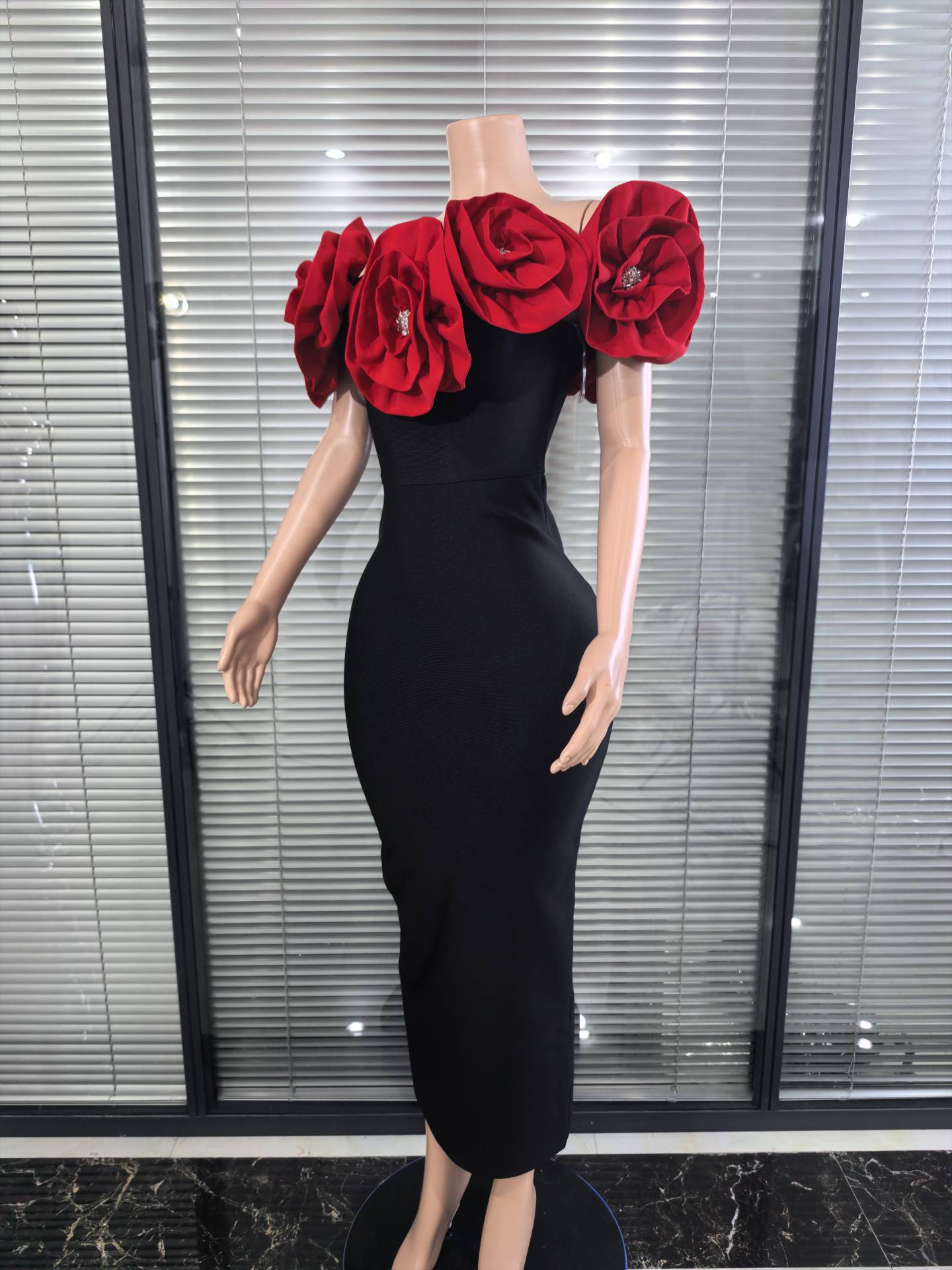 Red White Women Sexy Strapless - Women'S Red Formal Wear ulasan dan harga