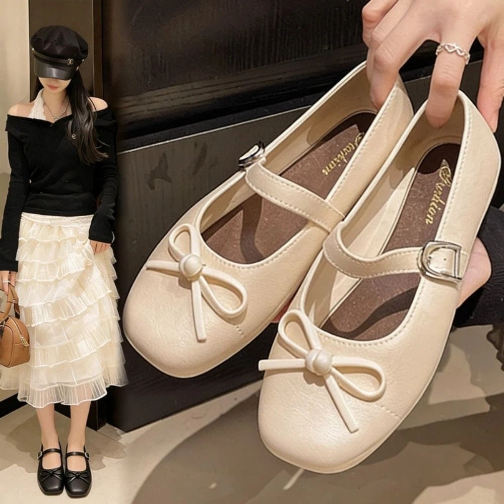 Sweet Women's Pearl Bow Tie Sa - Womens Heels ulasan dan harga