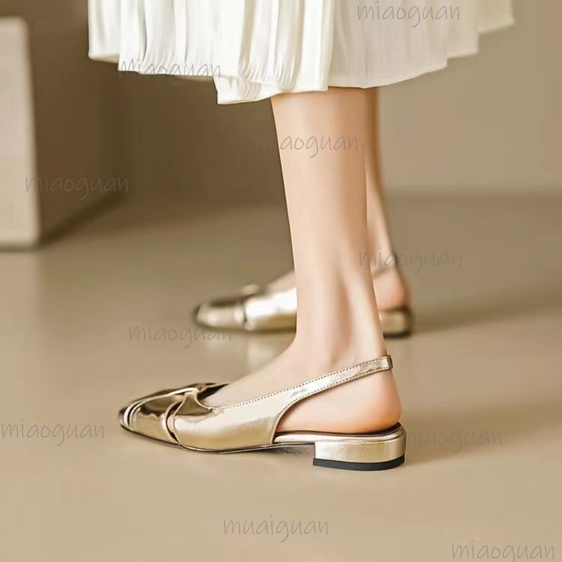 Cover Toe Low Heel Pumps Women - Womens Heels ulasan dan harga