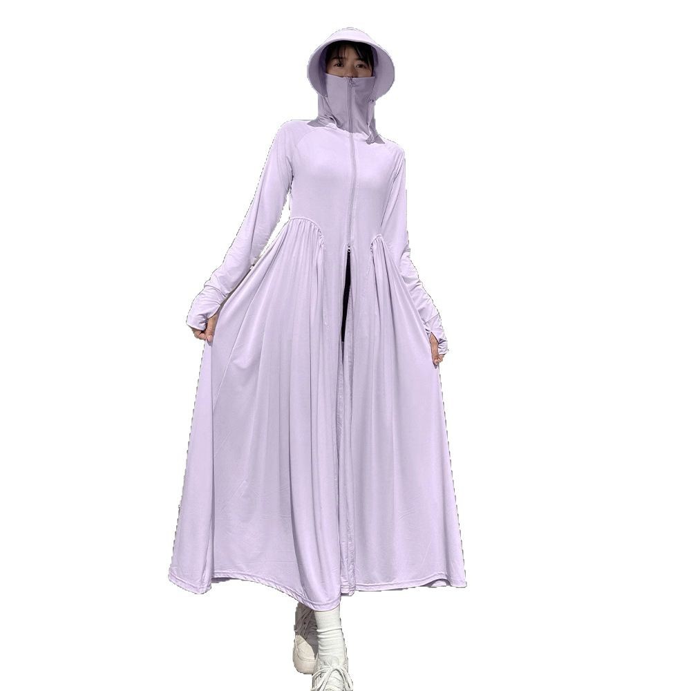 Sun protection clothing for wo - Silk Blouse ulasan dan harga