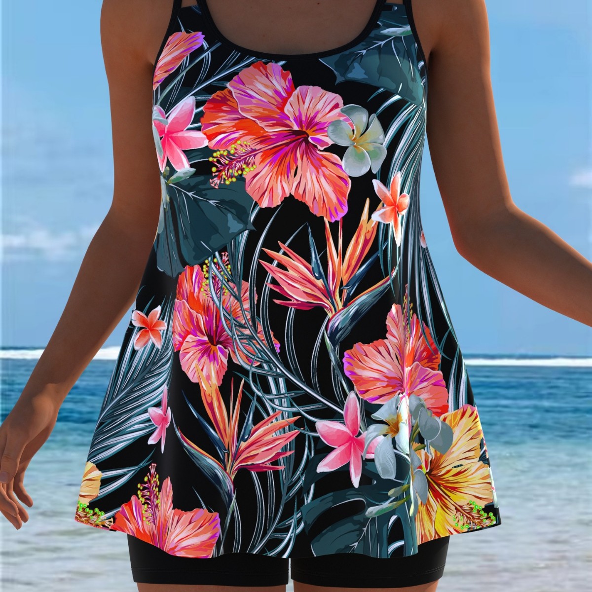 New Tankini Swimwears Tankini  - Womens Suit ulasan dan harga