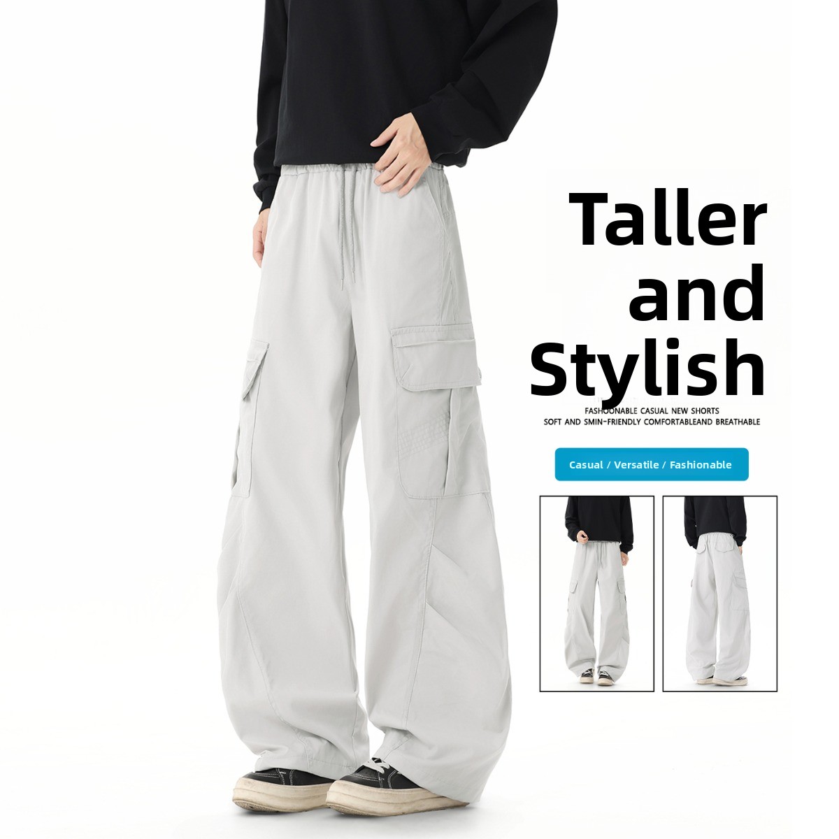 Trendy 3D Tailored Sports Swea - Tailored Trouser Wide ulasan dan harga